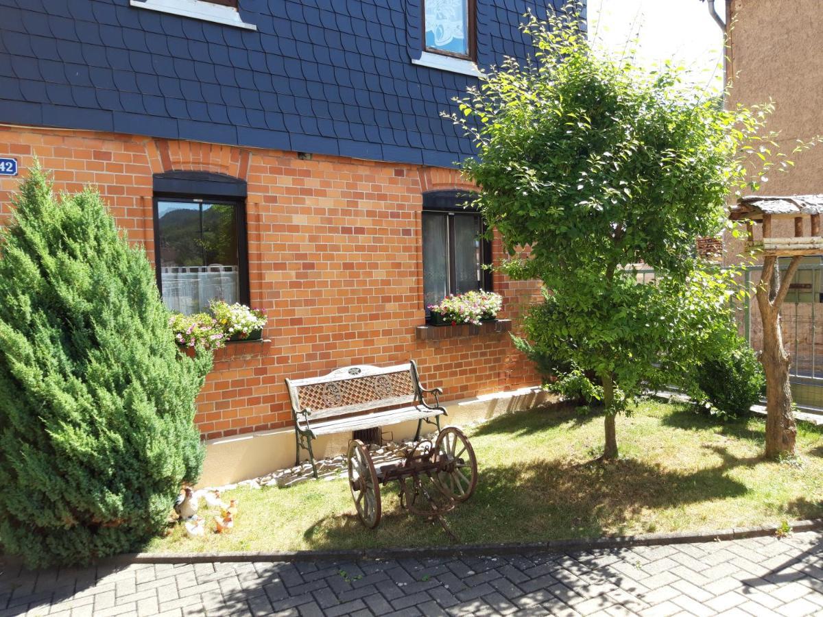 Ferienwohnung Jahns Hof Rudolstadt Exterior foto